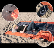 beach blanket gear4U double hammock versatility